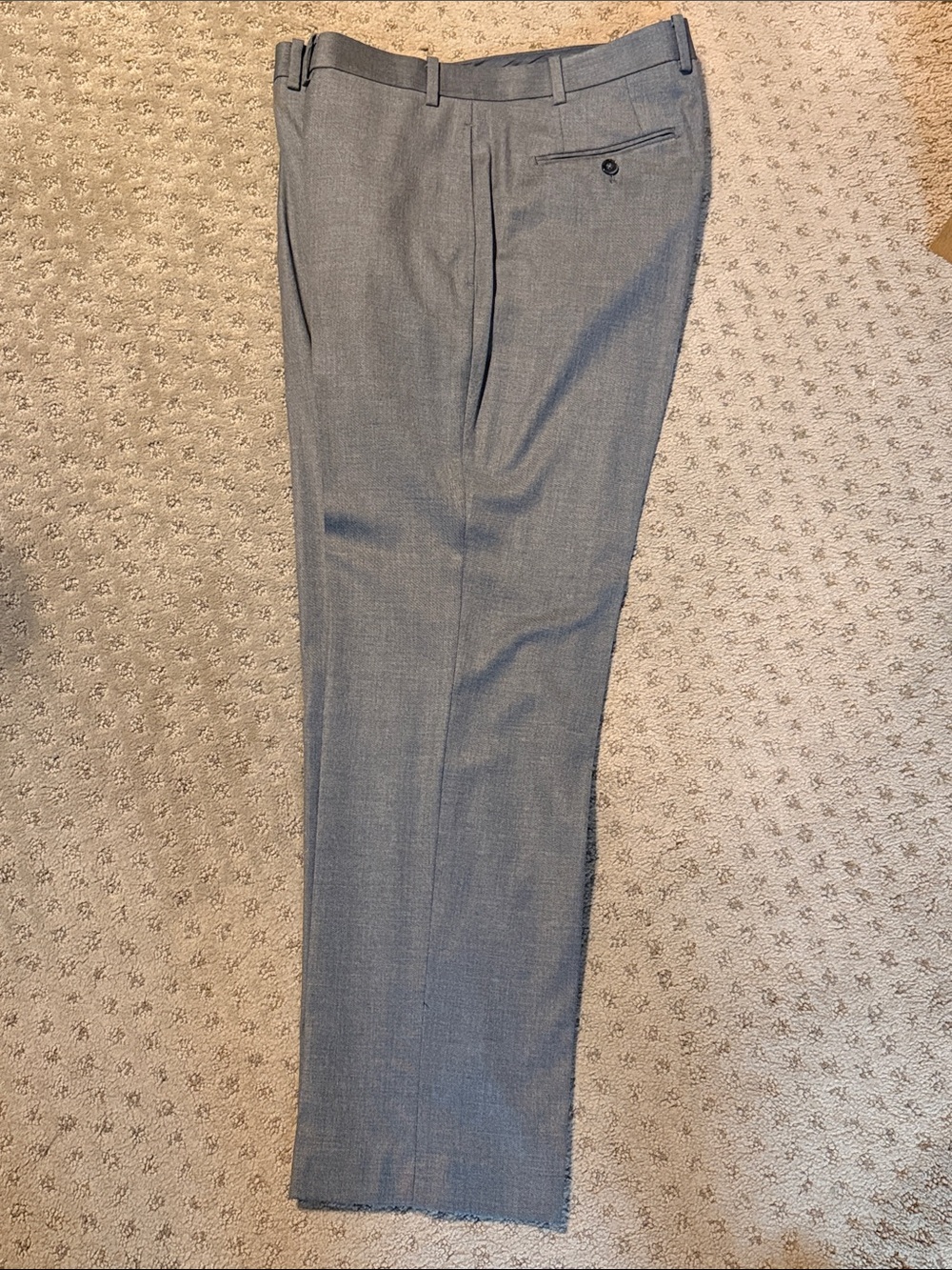 Calvin Klein Gray Men's Dress Trousers